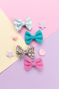 Alligator Hair Clips- Light Pink,Light Blue & Floral