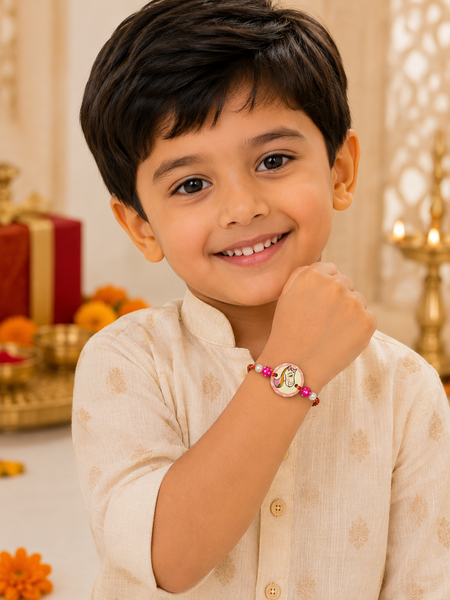 Kids Unicorn Rakhi- Yellow