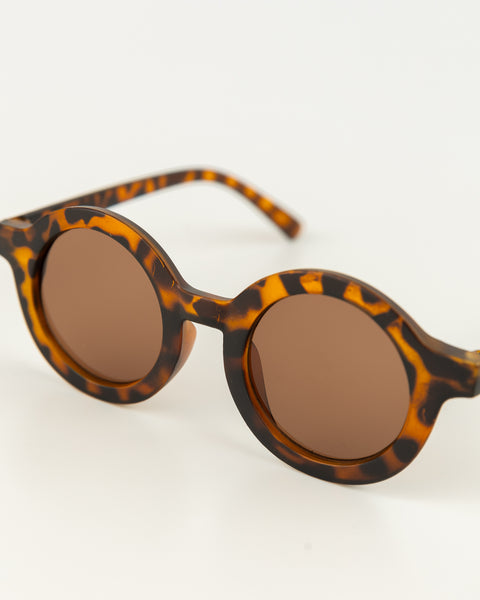 Kids Round Sunglasses - Animal Print