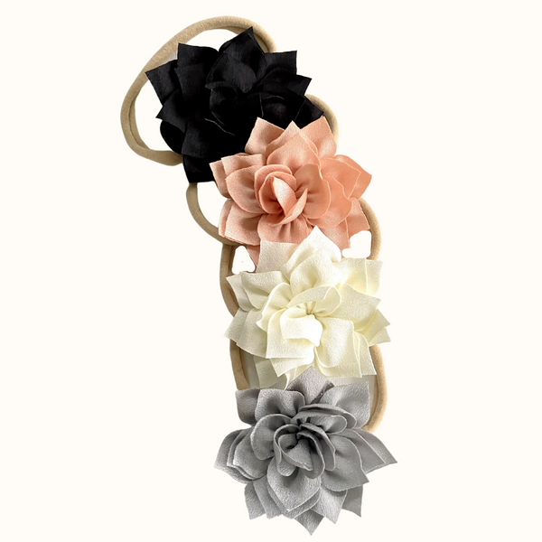 Soft Baby Flower Headband (1 pc)