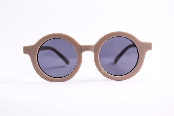 Kids Round Sunglasses - Brown