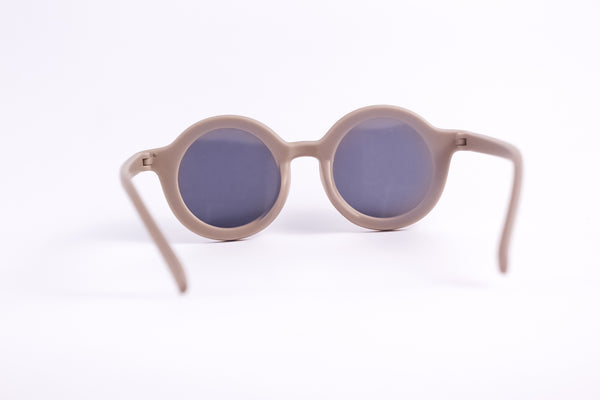 Kids Round Sunglasses - Brown