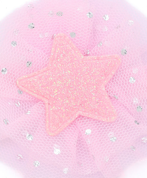 Glitter Star Headband - Light Pink