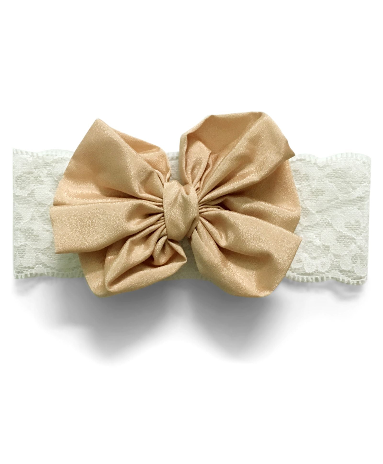 Big Bow Hairband - Golden