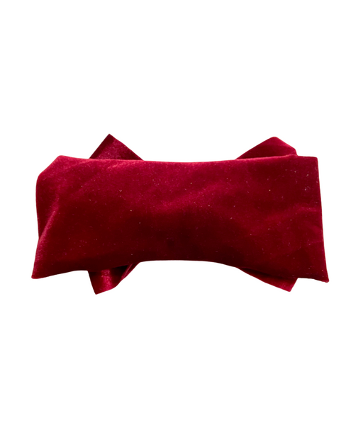 Velvet Baby Headwraps- Maroon