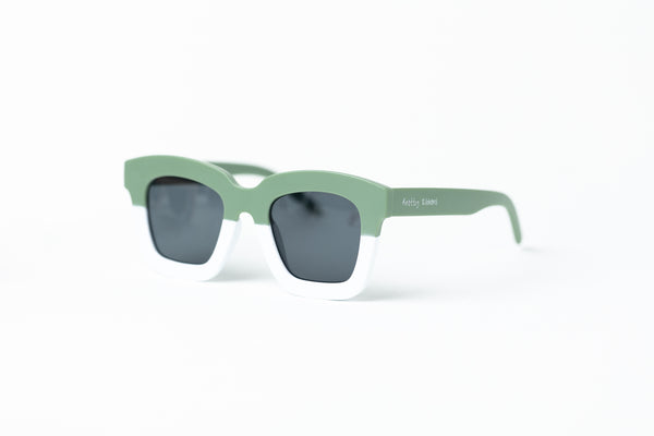 Kids Dual Color Sunglasses - Pistachio